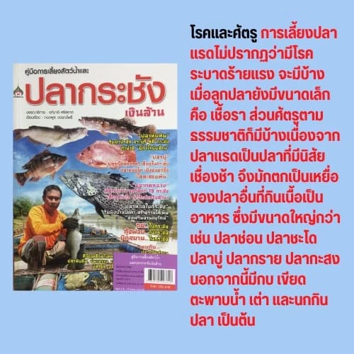 หนังสือเกษตร คู่มือการเลี้ยงสัตว์น้ำและปลากระชัง เงินล้าน : การเลือกสถานที่ในการเลี้ยงปลากระชัง การสร้างกระชังเลี้ยงปลา