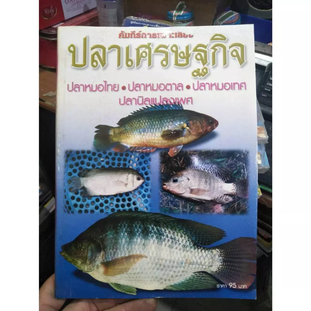 หนังสือคู่มือ คัมภีร์การเพาะเลี้ยงปลาเศรษฐกิจ ปลาหมอไทย ปลาหมอตาล ปลาหมอเทศ ปลานิลแปลงเพศ