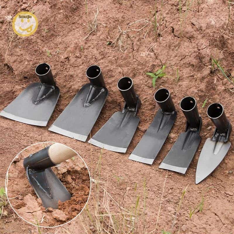ScoutJie จอบขนาดเล็กสําหรับขุดดินสวนจอบการเกษตรในครัวเรือนเครื่องมือทําฟาร์มกลางแจ้งสําหรับปลูก…