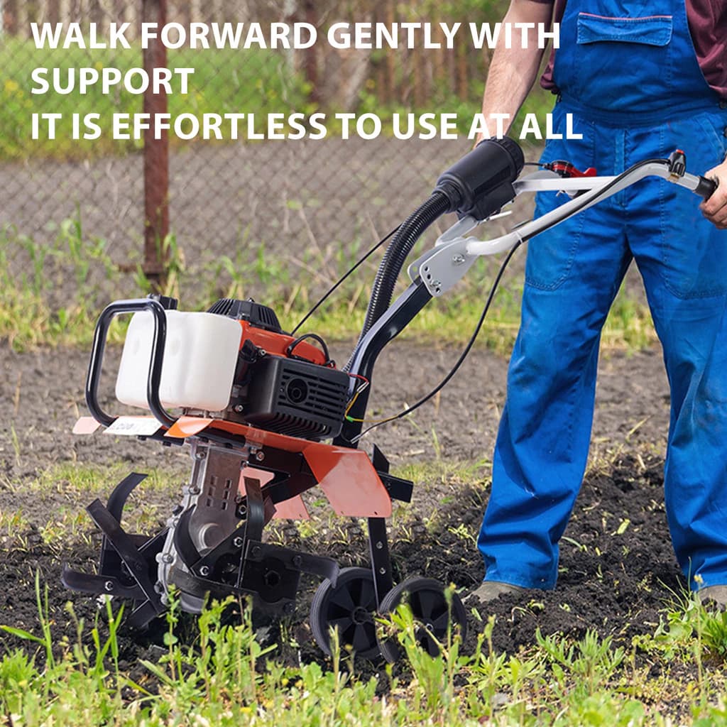 ข้อเสนอที่ดีที่สุด Mini Cultivator - ไถพรวนการเกษตรอเนกประสงค์สําหรับไถดินเปลี่ยนและทําฟาร์ม - การออกแบบขนาดกะทัดรัดสําหรับบ้านสวนและฟาร์มขนาดเล็ก