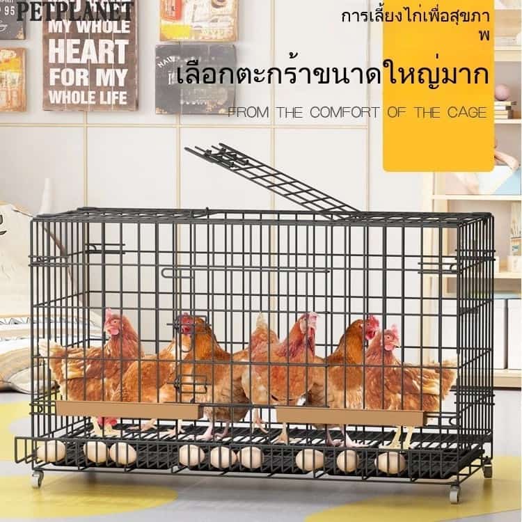 โรงเรือนไก่ขนาดใหญ่พิเศษ กรงเพาะพันธุ์ในครัวเรือน กลิ้งไข่อัตโนมัติ กรงเป็ดพับได้ กรงสุนัข กรงห่าน