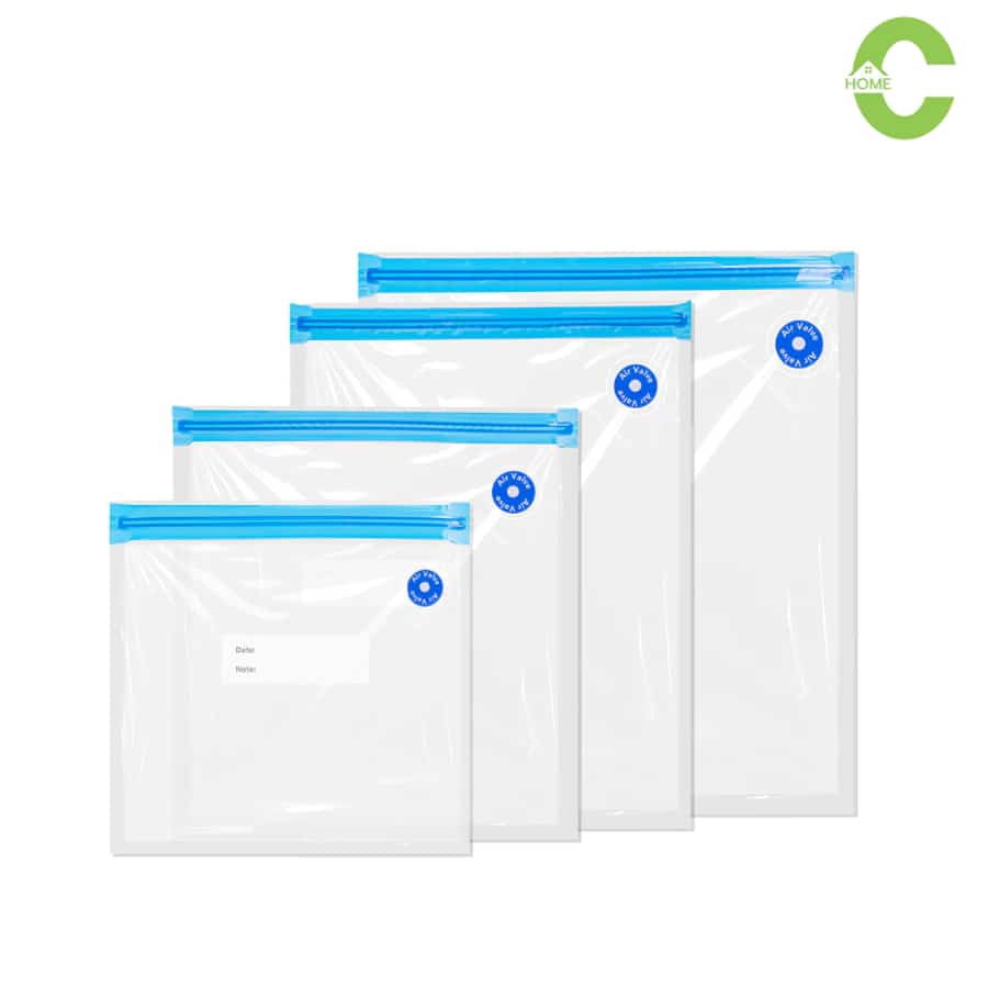 ถุงซีลสูญญากาศ Vacuum Bag แพ็คเนื้อ แพ็คผัก ยืดอายุอาหาร Simple Living