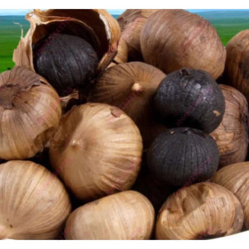 กระเทียมโทนดำ Black pearl 100 g, 500 g อร่อย เสริมภูมิคุ้มกัน,รักษาโรค แบบแกะเปลือกทาน ออร์แกนิค 100%