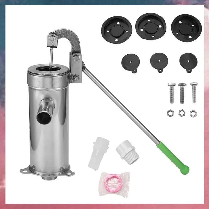 ปั๊มบ่อด้วยตนเอง สแตนเลส Groundwate