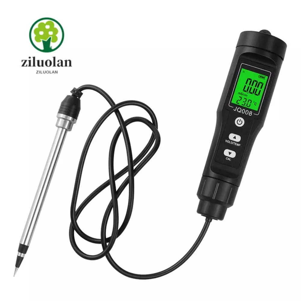 ZILUOLAN วัดดินดิจิตอล Ph Meter TDS